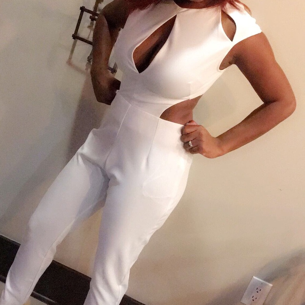 White Jumpsuit